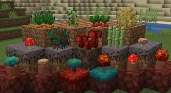 3D crops Revamped vanilla plus Minecraft texture pack screenshot 1