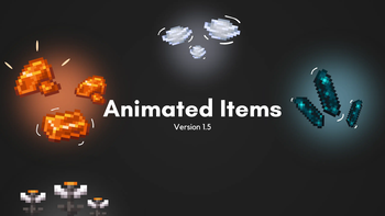 Animated Items vanilla plus Minecraft texture pack screenshot 2
