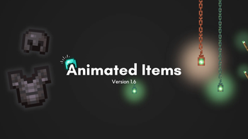 Animated Items vanilla plus Minecraft texture pack thumbnail