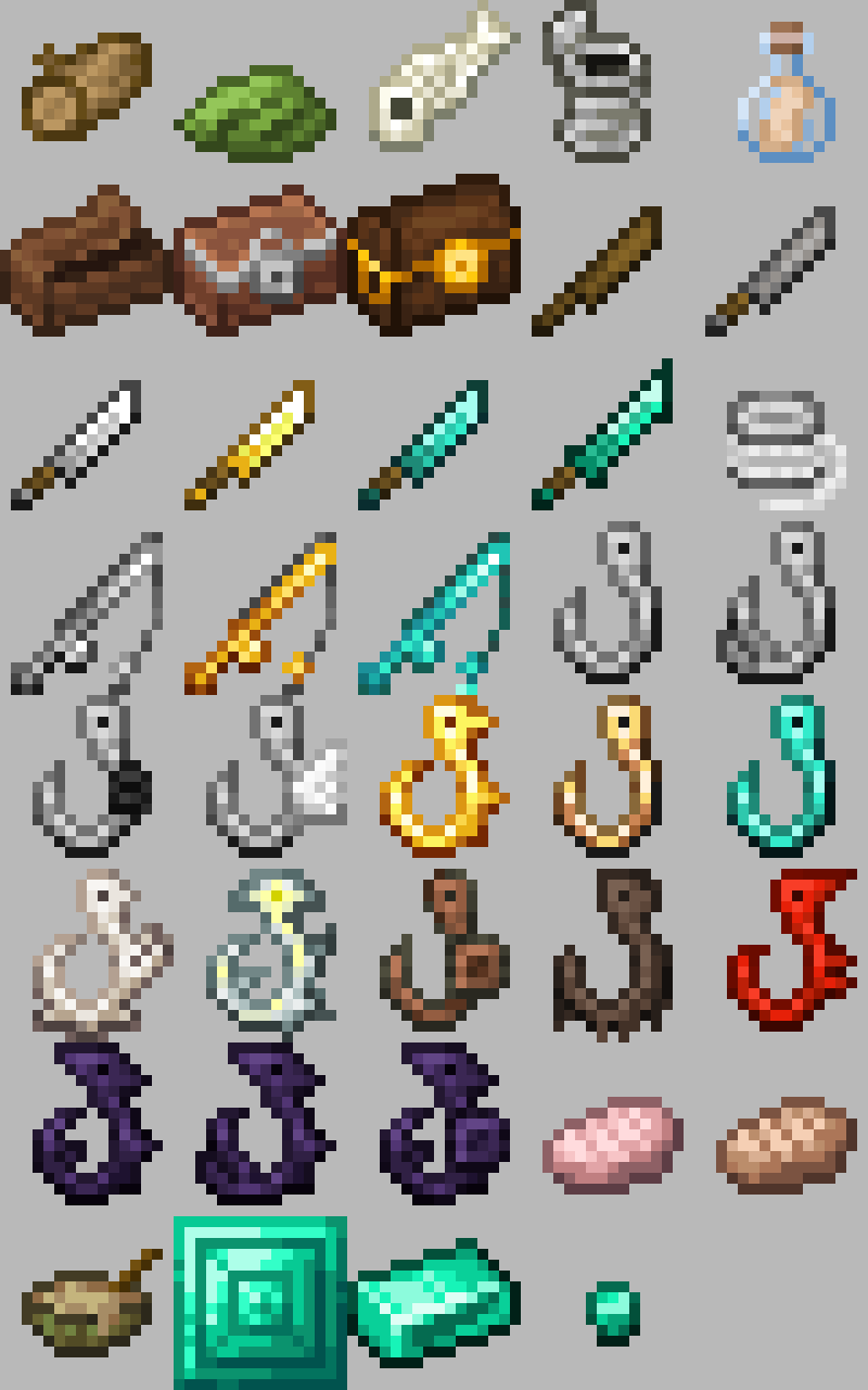 Updated Aquaculture themed Minecraft texture pack screenshot 1