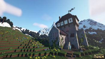 Ashen 16x 16x realistic Minecraft texture pack thumbnail
