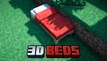 Better 3D Beds mods Minecraft texture pack screenshot 1