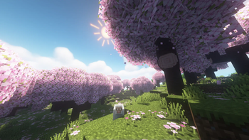 Motschen's Better Leaves realistic Minecraft texture pack screenshot 3