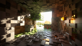 Brixel realistic Minecraft texture pack screenshot 1