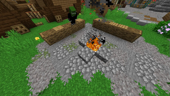 Connected Paths 16x vanilla plus Minecraft texture pack screenshot 2