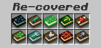 Enchanted Books: Re-covered 16x vanilla plus Minecraft texture pack screenshot 1