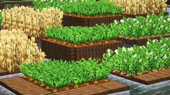 (Bee's) Fancy Crops 16x vanilla plus Minecraft texture pack screenshot 1