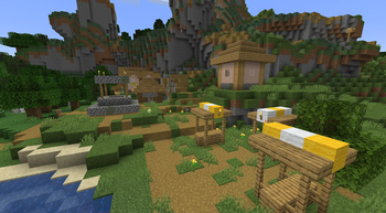 Fast Better Grass tweaks Minecraft texture pack screenshot 1