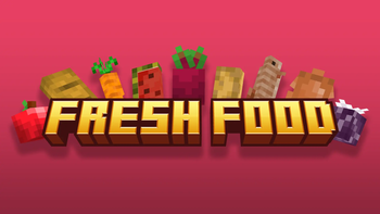 Fresh Food vanilla plus Minecraft texture pack screenshot 1