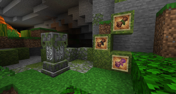Fresh Waystones Texture vanilla plus Minecraft texture pack screenshot 2