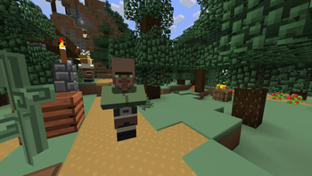 Plastic Texture Pack 16x gameplay Minecraft texture pack screenshot 4