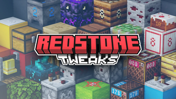 Redstone Tweaks 16x tweaks Minecraft texture pack screenshot 1