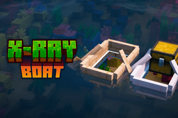 Xray Boat tweaks Minecraft texture pack screenshot 1